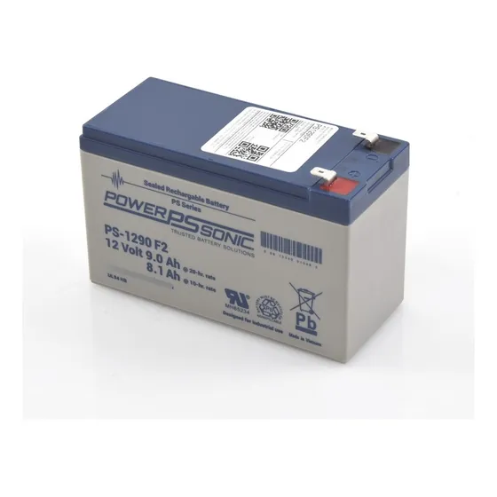 Batería Recargable Respaldo Ups No Break Powersonic 12 V 9 A