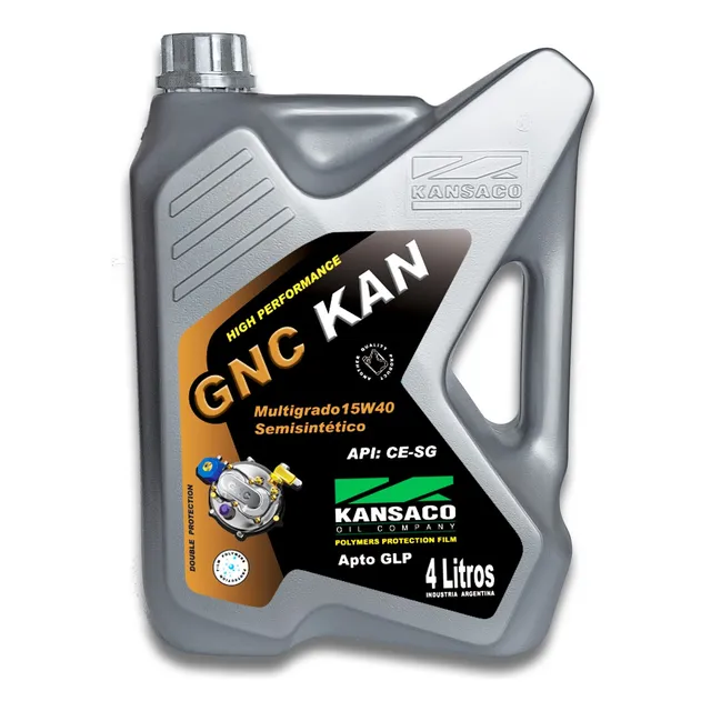 Aceite 15w40 Semisintetico Gnc - Kansaco X 4lts