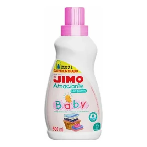 Suavizante De Ropa Jimo Hipoalergénico Bebé 500 Ml.