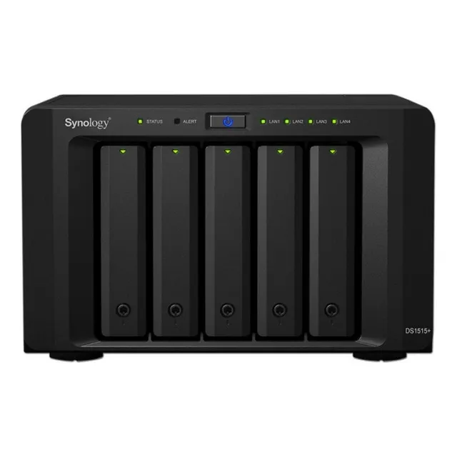 Servidor Nas Diskstation Synology Ds1515+ 5 Bahias Intel