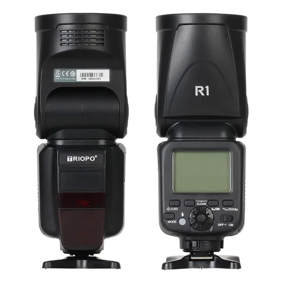 Flash Speedlite Triopo R1 Ttl 1/8000s Bateria Litio 76ws