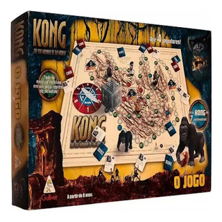 Jogo De Tabuleiro King Kong Gulliver Novo Antigo E Raro Jogo De Tabuleiro King Kong Gulliver Novo Antigo E Raro