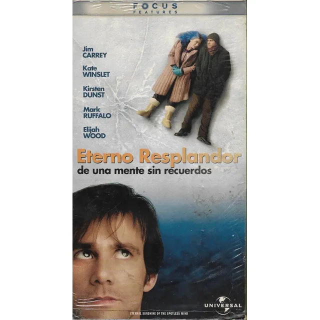 Eterno Resplandor De Una Mente Sin Recuerdos Vhs Jim Carrey