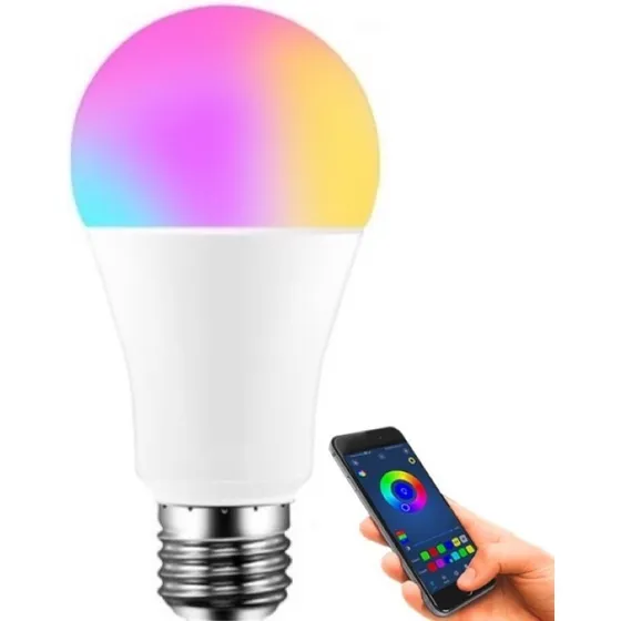 Bombillo Inteligente Wi-fi Ahorrador Led 15w Colores Alexa G
