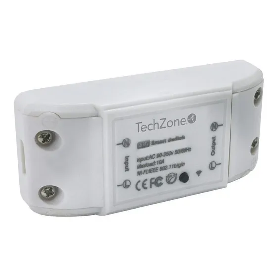 Interruptor Electrico Inteligente Techzone TZBRKSH01 0.5 Wifi Tzbrk /v