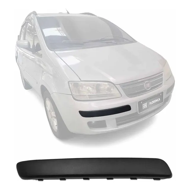  Friso P/choque Dianteiro Passageiro Fiat Idea Elx 2006-2010