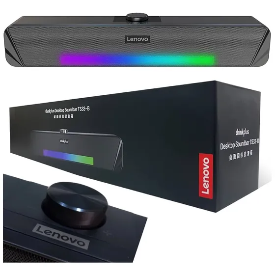 Corneta Lenovo Thinkplus Ts33-b Bluetooth Y Jack 3.5mm Usb
