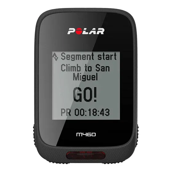 Ciclocomputador Gps Polar M460 90064757 Cor Preto