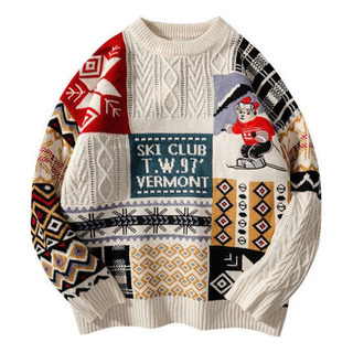 Suéter De Punto Navideño Casual De Moda Para Hombre Suéter De Punto Navideño Casual De Moda Para Hombre