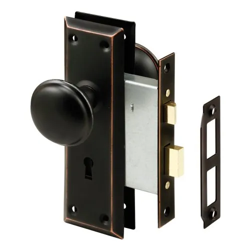 Juego De Candados Prime-line E 2495 Con Llave Embutida En Br