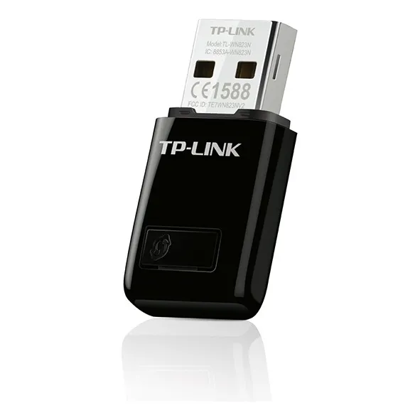Mini Adaptador Usb Inalámbrico N De 300mbps Tplink