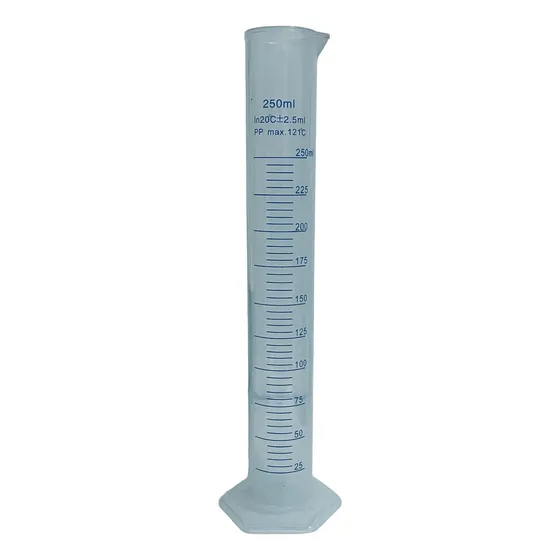 Cilindro Graduado Plástico 250ml