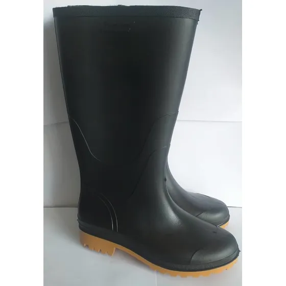 Botas Plásticas Pvc Caña Larga Sin Puntera. 