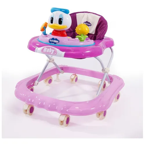 Andador Caminador Para Bebe Cuak Rainbow Color Violeta