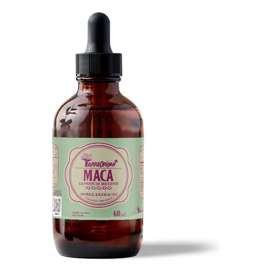 Maca Negra Doble Extracto Lepidium Meyenii 60ml Organica