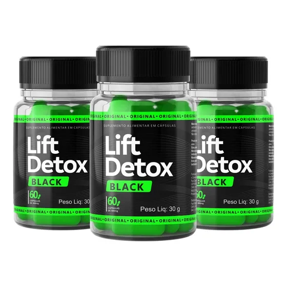 1 Pote Lift D Life 60 Cápsulas Com Nf Sabor