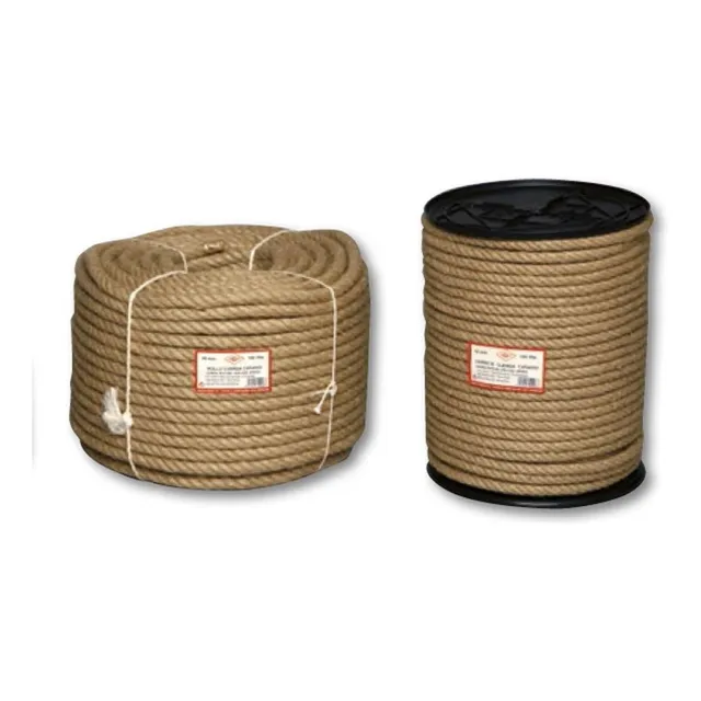 20 Mt De Cuerda Soga Sisal Grosor 6mm Precio Alta Calidad