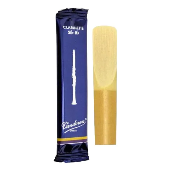 Palheta Vandoren Paris N° 1 Clarinete Sib Kit Com 2 Unidade
