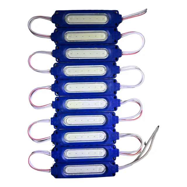 Modulo Led Cob  12v Varios Colores X 10 Alto Brillo