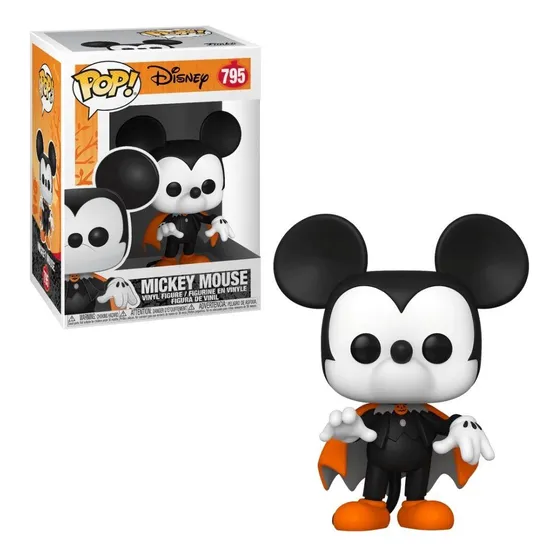 Boneco Funko Pop Disney: Halloween- Spooky Mickey
