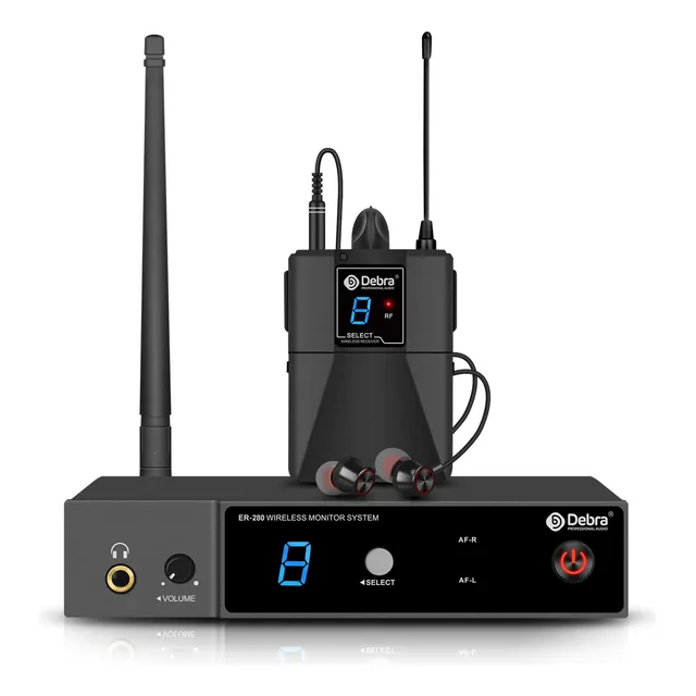 Sistema De Monitor Inalámbrico D Debra Er-280 Uhf