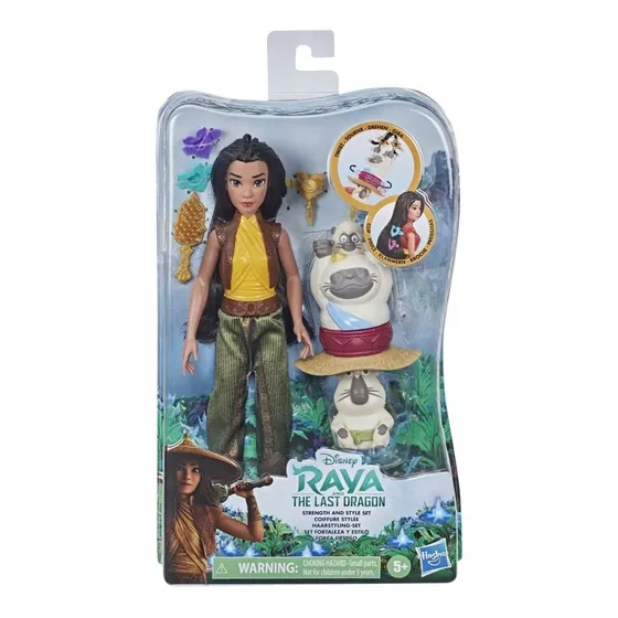Set Figura Disney Princesas Raya Fortaleza E9469 Ub