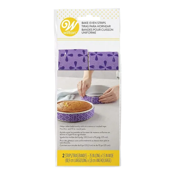 Tiras De Pastel Wilton Bake-even Para Pasteles Horneados De 