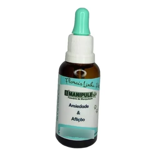 Floral Para Pets - Ansiedade E Aflição - 30ml Gotas