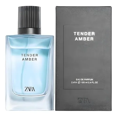 Zara Tender Amber Edp 100ml - Fragancia Hombre Volumen De La Unidad 100 Ml