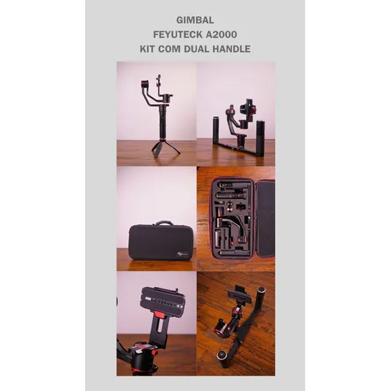 Gimbal Feiyu Tech - Dual Handle - Unico Dono