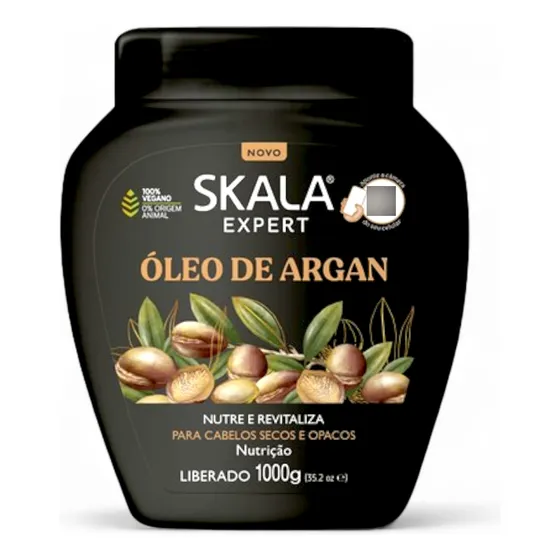 Skala Creme De Tratamento Óleo De Argan 1000g