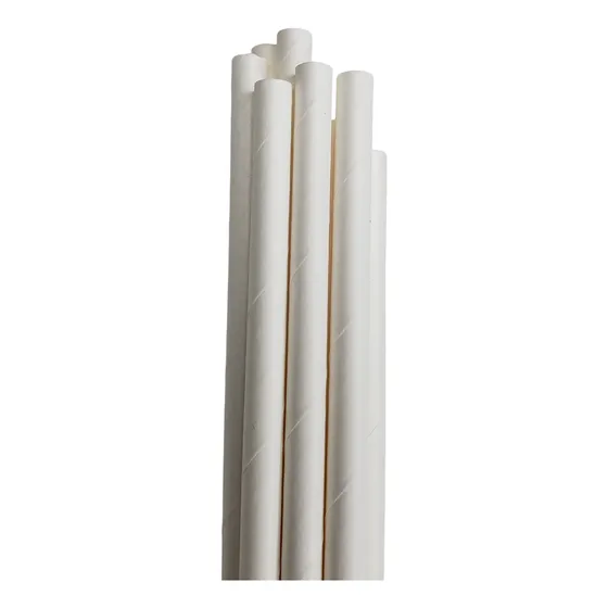 Un Set De 100 Bombillas Papel Blanco