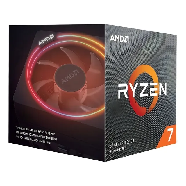 Procesador gamer AMD Ryzen 7 3700X 100-100000071BOX de 8 núcleos y 4.4GHz de frecuencia