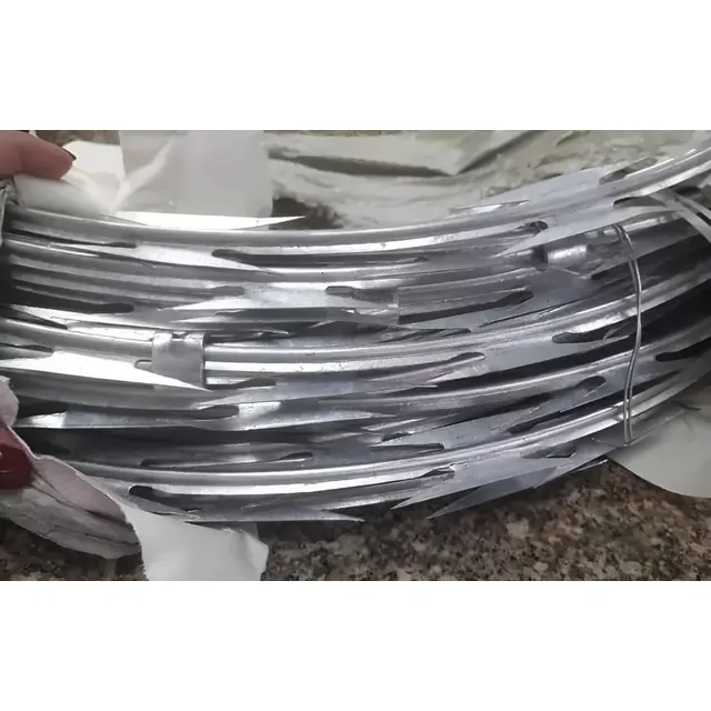 Concertinas Galvanizadas Alta Seguridad.