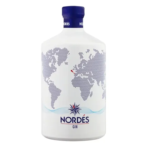 Gin Nordés Espanhol 700ml, uma Genebra Atlantic Galician com Notas Herbáceas