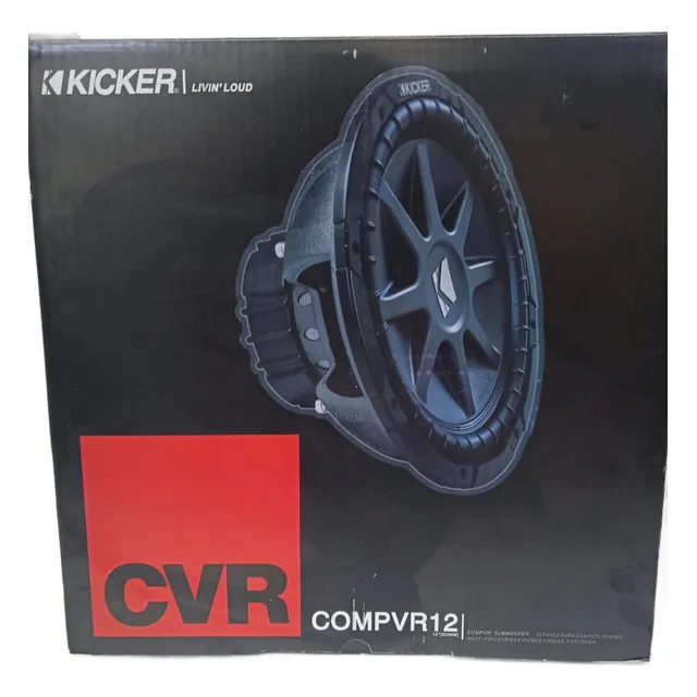 Bajo Kicker Cvr 12 Doble Bobina 800w 4ohm Original Nuevos