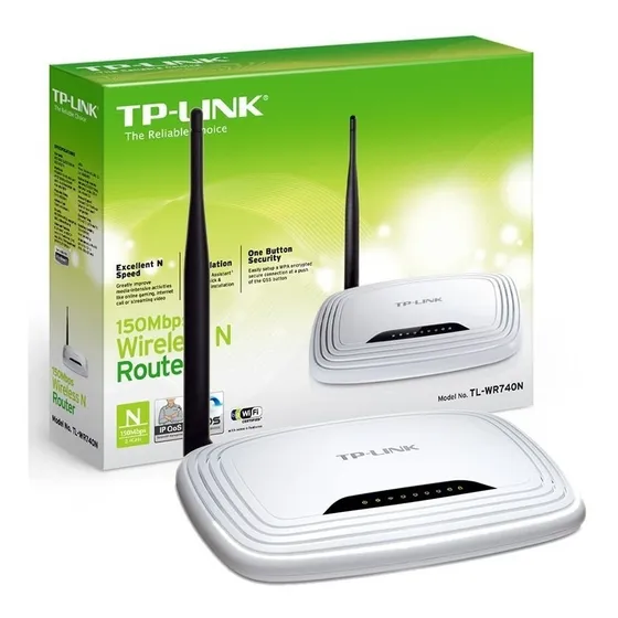 Router Wifi Tp-link Tl-wr740n 150mbps 740n Wireless Envio