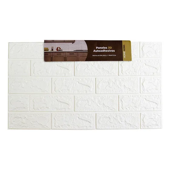 Placa Autoadhesiva 3d Decorativa Home Kong X10 Unidades