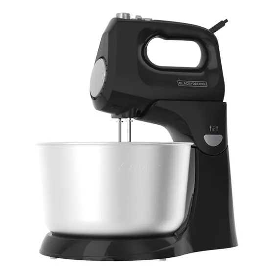 Batidora Pedestal Black+decker Mx91251 5vel 4.5 Lt Negro