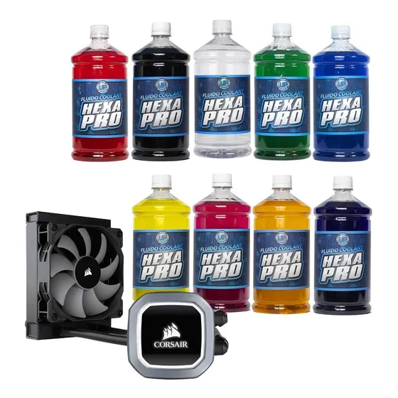 Fluido 500ml Para Qualquer Water Cooler Selado Ou Custom