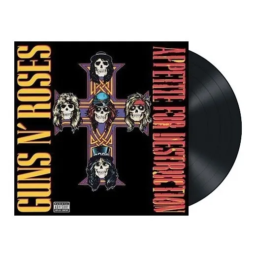 Eam Lp Vinilo Guns N Roses Appetite For Destruction 1987 Axl