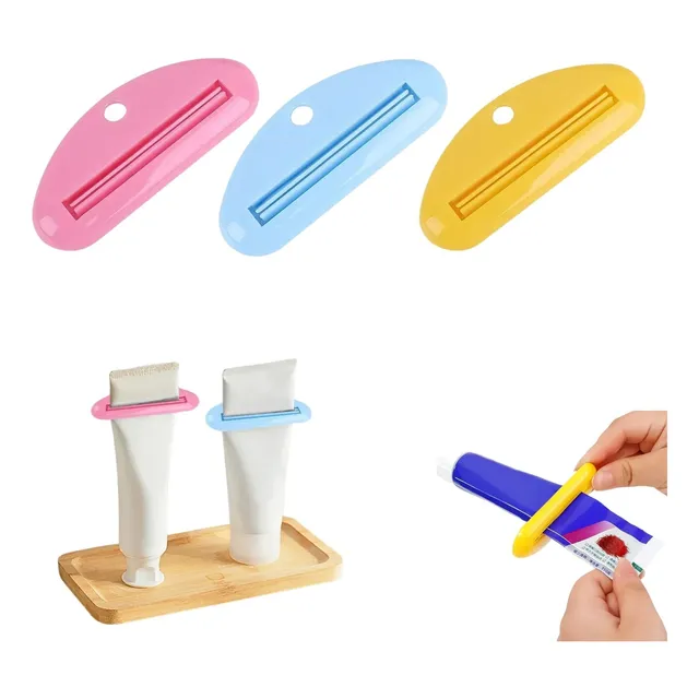 Dispensador De Crema Dientes Exprimidor Gel Dental Y Tintes