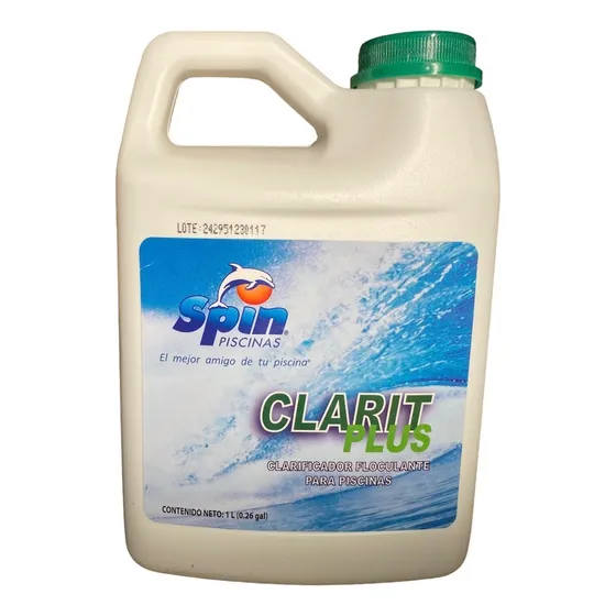 Clarit Plus De 1 Lt Floculante Para Albercas / Piscinas Spin