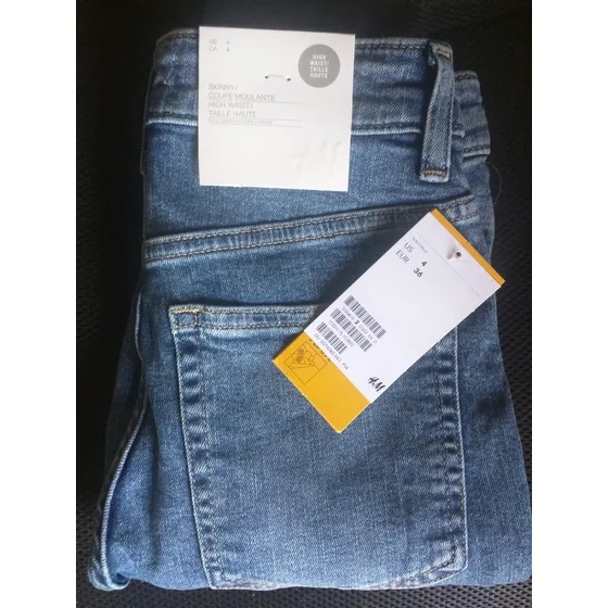 Jeans Stretch Skinny Coupe Mulante. Talla 4. Importado.
