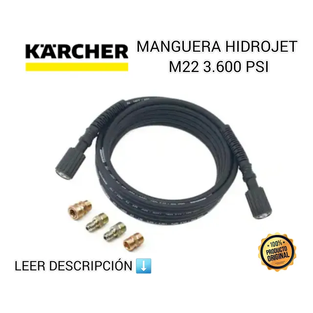 Manguera Para Hidrojet Universal M22 Karcher