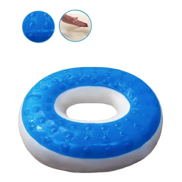 Cojin Coxis En Gel Tipo Dona Memory Foam - Antiescaras