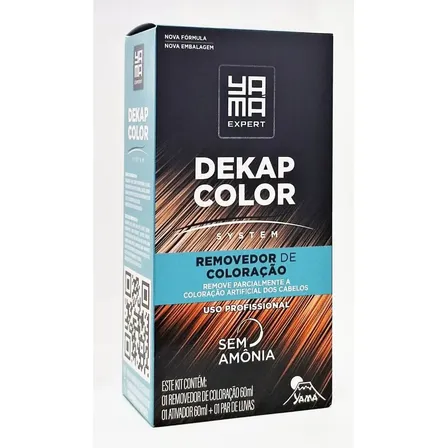 Removedor De Coloração Capilar Yamá Dekapcolor 120ml