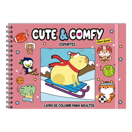 Livro Cute And Comfy Esportes Ao Ar Livre Edição 15 Capa Dura 2025 Em Português Editora Camelot Livro Cute And Comfy Esportes Ao Ar Livre Edição 15 Capa Dura 2025 Em Português Editora Camelot