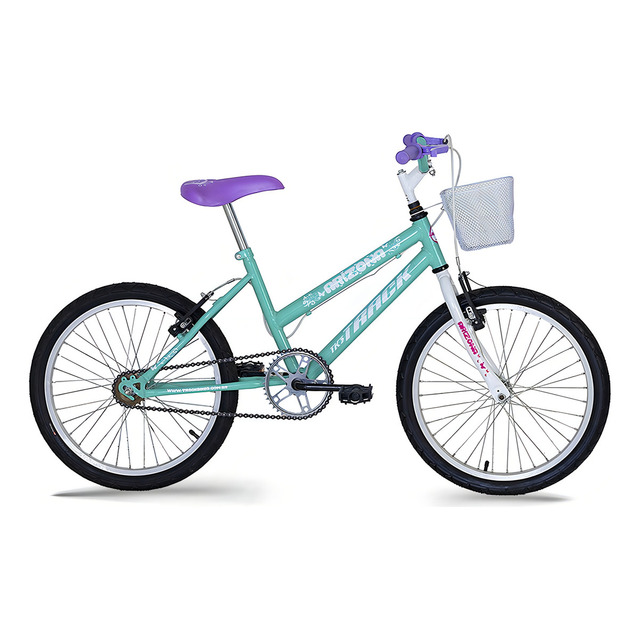 Bicicleta De Passeio Infantil Tk3 Track Arizona Pw Aro 20 14,5 1v Freios V-brake Cor Verde... Bicicleta De Passeio Infantil Tk3 Track Arizona Pw Aro 20 14,5 1v Freios V-brake Cor Verde...