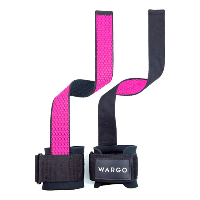 Par Correas Straps Levantamiento Wargo Pesas Gym Gimnasio